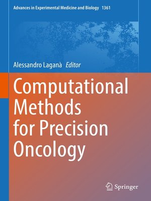 cover image of Computational Methods for Precision Oncology